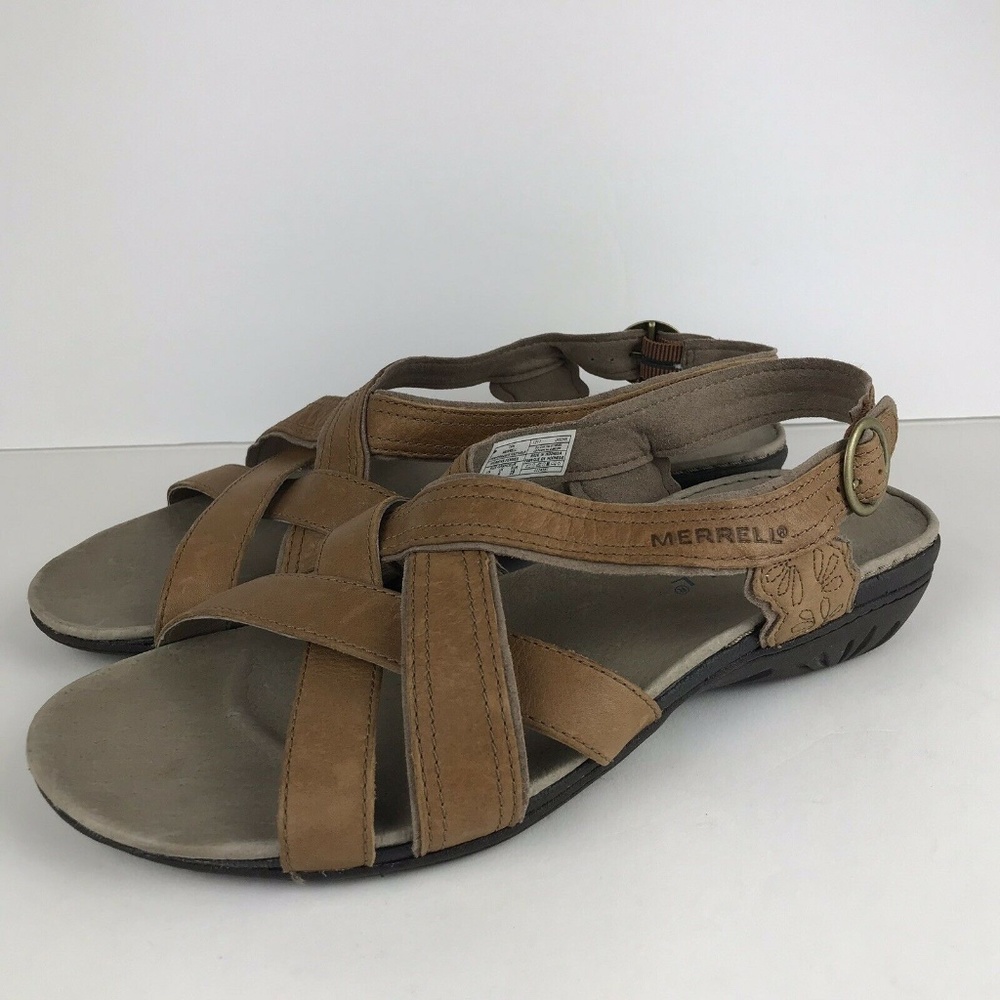 Merrell Bassoon Flat Leather Sandals